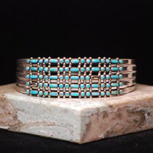 Zuni Turquoise Cuff Bracelet